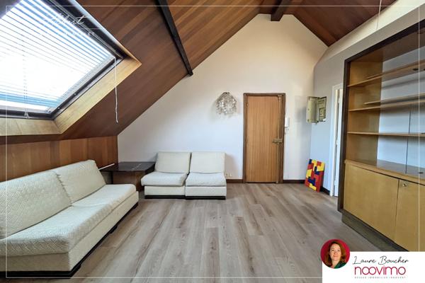 Nantes Hyper centre, centre ville, T1 bis en dernier étage