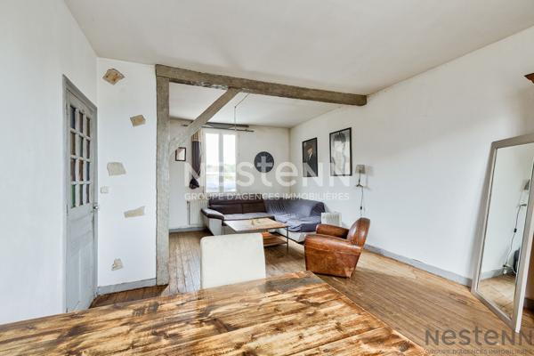 APPARTEMENT DEUX CHAMBRES DERNIER ETAGE SAINT BRIEUC CENTRE