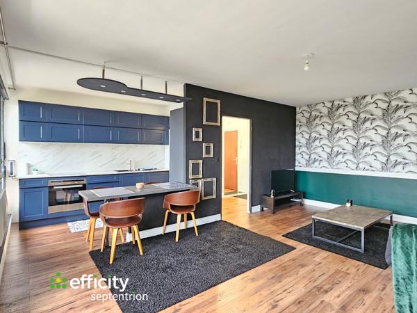 Appartement 2 pièces - 50 m² Exclusivité efficity