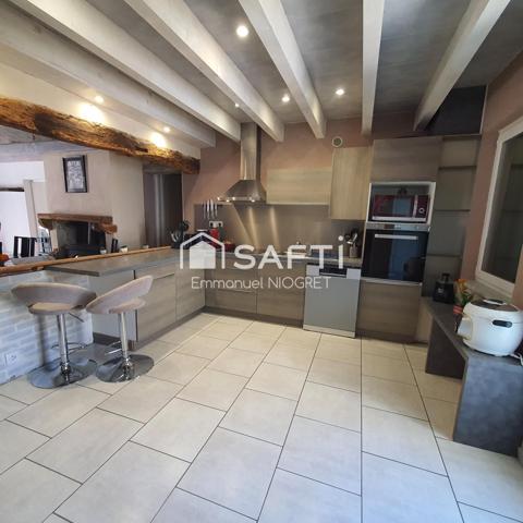 Maison T6 de 115 m² sur 252 m² de terrain