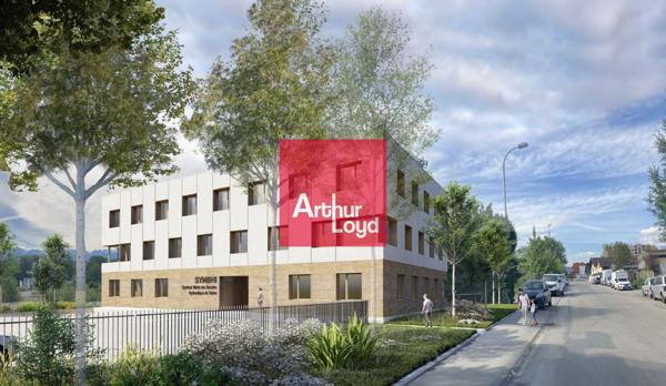 Bureaux neufs à louer à Saint-Martin-d'Hères divisibles avec parkings privatifs