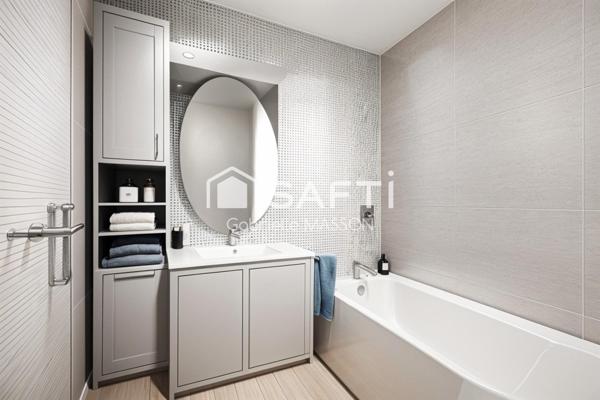 Appartement dans résidence haut standing rue Danton