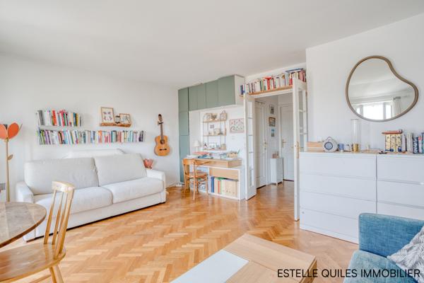 Versailles (78000) VERSAILLES NOTRE-DAME ERMITAGE : vue exceptionnelle, appt 2 pièces 50 m² env, ascenseur, balcon, parking, cave