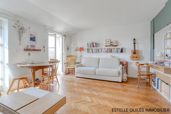 Versailles (78000) VERSAILLES NOTRE-DAME ERMITAGE : vue exceptionnelle, appt 2 pièces 50 m² env, ascenseur, balcon, parking, cave