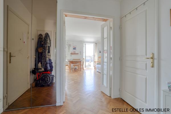 Versailles (78000) VERSAILLES NOTRE-DAME ERMITAGE : vue exceptionnelle, appt 2 pièces 50 m² env, ascenseur, balcon, parking, cave