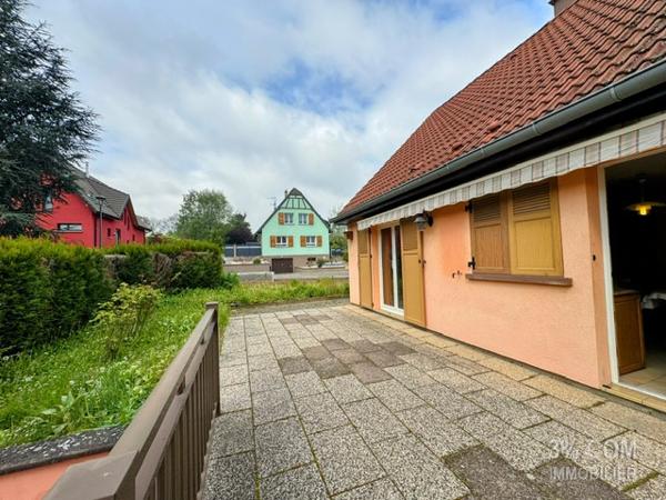 3%COM Maison plain pied avec jardin  Bossendorf (67270)