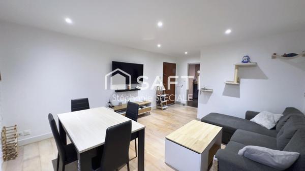 Le Cannet – Lumineux 3 pièces avec terrasse, vue dégagée et parking privé