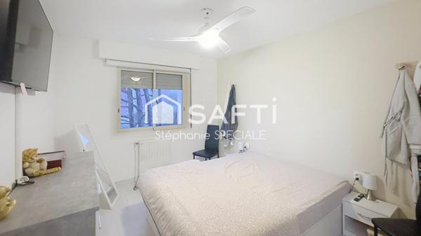 Le Cannet – Lumineux 3 pièces avec terrasse, vue dégagée et parking privé