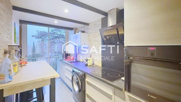 Le Cannet – Lumineux 3 pièces avec terrasse, vue dégagée et parking privé