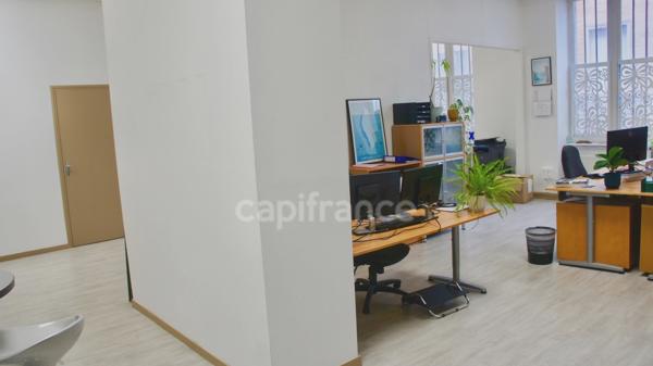 Local/bureau à vendre ROUBAIX (59) Quartier:gare, centre-ville 114,85m2 , 2 parkings, zone franche.