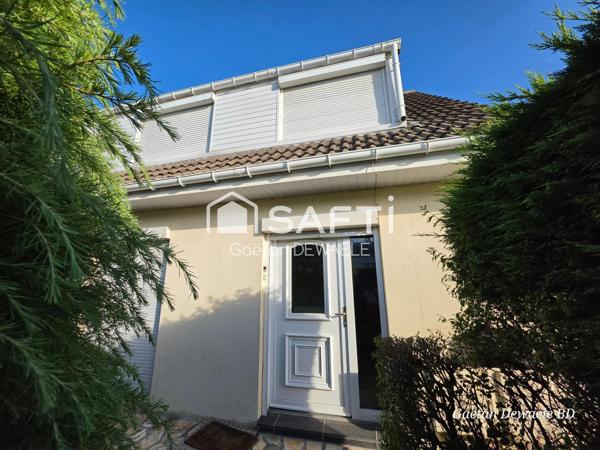 Maison 3 chambres, jardin et garage