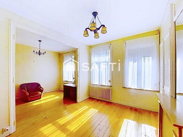 Appartement de 60 m2, proche de la place Sébastopol et de la rue Solferino. à 15 minutes à pied de centre-ville de Lille.
