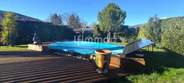 Villa 3 chambres 117 m² habitables, piscine et garage