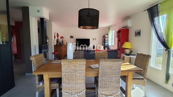 Villa 3 chambres 117 m² habitables, piscine et garage