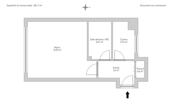 Appartement Paris 17 e - MAILLOT