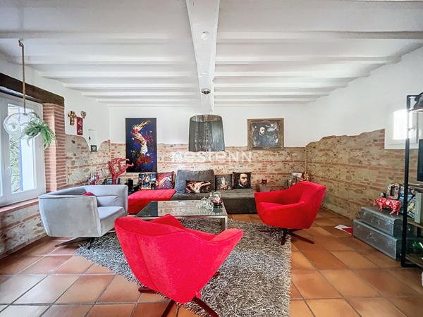 Mas Atypique au charme d antan et sa partie Loft Industiel sur Argeles-Sur-Mer