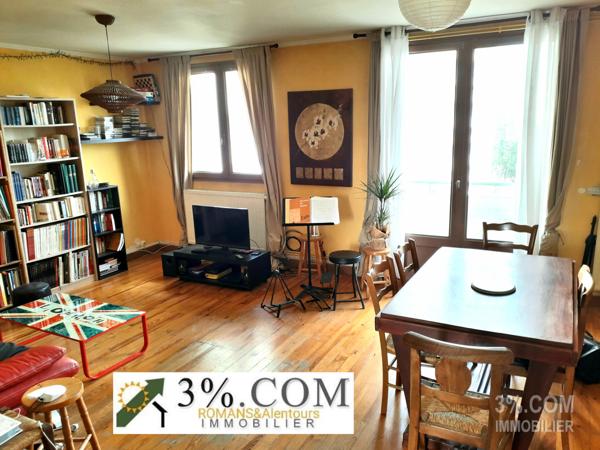 T3 de 64m2 + Balcon + Cave_ROMANS/ISERE(26) Romans-sur-Isère (26100)