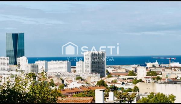 GRAND  APPARTEMENT T4 TRAVERSANT - RESIDENCE CALME - IDEAL FAMILLE !