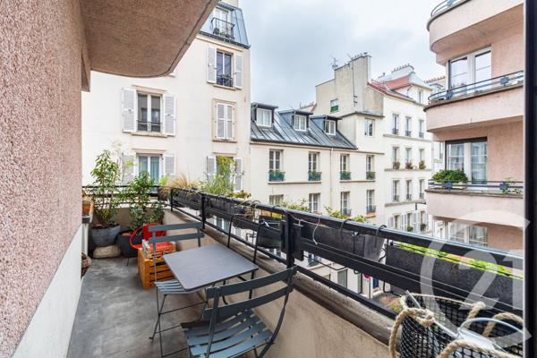 Appartement F3 à vendre  3 pièces - 55,80 m2 PARIS - 75017