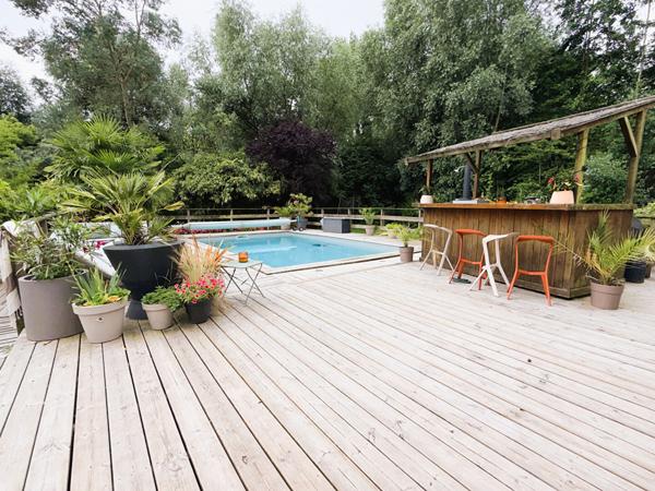 Maison Rang Du Fliers 8 pièces 252 m² piscine chauffée.