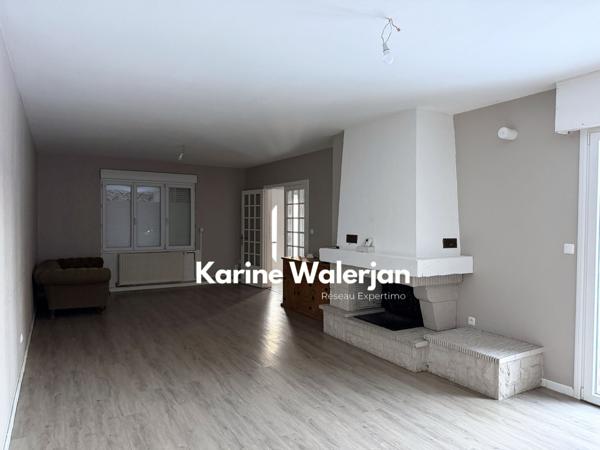 Carvin (62220) MAISON FAMILIALE 111 M2 AVEC DEPENDANCE AMENAGEABLE + HANGAR + ACCES CAMPING CAR