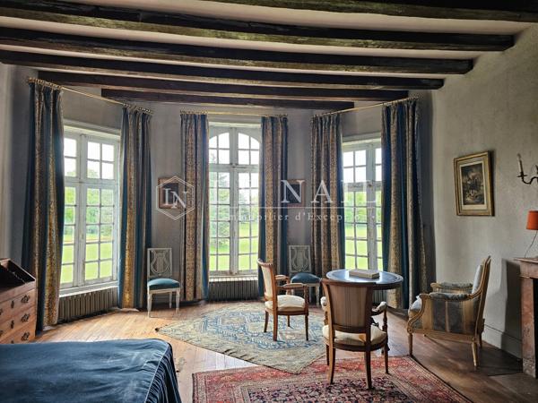 Splendide château des XVe et XVIIIe siècles en Anjou Touraine
