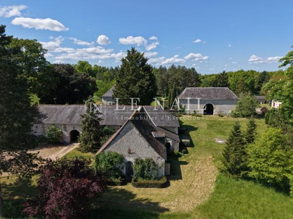 Splendide château des XVe et XVIIIe siècles en Anjou Touraine