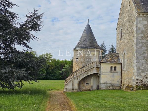 Splendide château des XVe et XVIIIe siècles en Anjou Touraine