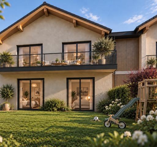 MAISON NEUVE T5 – 119,92 M² – 4 CHAMBRES – JARDIN 219 M² – 610 000 €