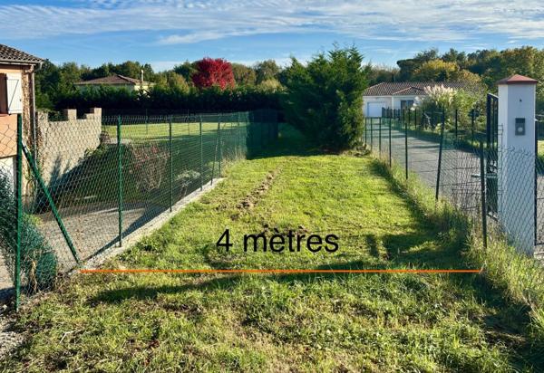 Fronton - Terrain constructible de 1307 m² à viabiliser