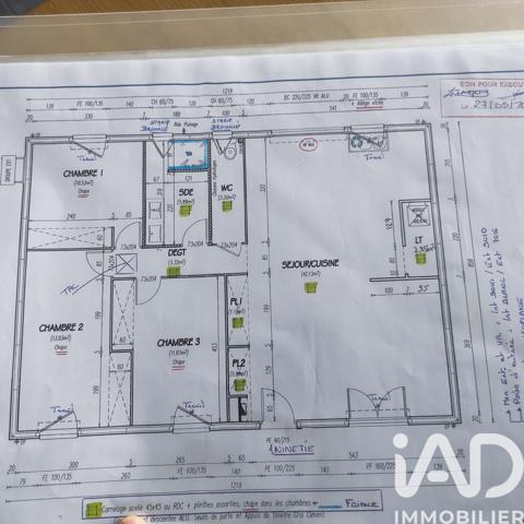 Maison à vendre 4 pièces 94 m² Suippes