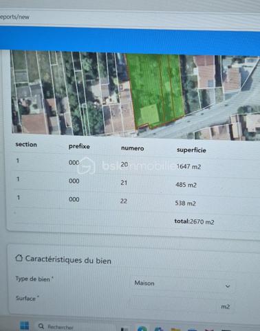 Vous recherchez un bien à rénover selon vos envies ? Cette maison de 128 m² habitables, implantée sur un magnifique terrain de 2 670 m², offre un fort potentiel pour un projet de résidence principale, secondaire ou d'investissement.
Elle se compose de :
Une cuisine,
Un salon,
Un séjour,
3 chambres,
Un grenier aménageable,
Un WC séparé,
Une cave.
Non soumis au DPE
À l'extérieur, vous profiterez d'un grand jardin arboré agrémenté d'un puits, un véritable atout pour l'entretien des espaces verts.
⚒️ D'importants travaux de rénovation sont à prévoir, mais cette maison dispose de beaux volumes et d'un fort potentiel d'aménagement pour créer un bien à votre image.
📍Une opportunité idéale pour les amateurs de rénovation et les amoureux des grands espaces.
📞 Pour plus d'informations ou organiser une visite, contactez-moi dès maintenant !
Véronique MATHIEU – BSK Immobilier
📱 06 12 50 24 42