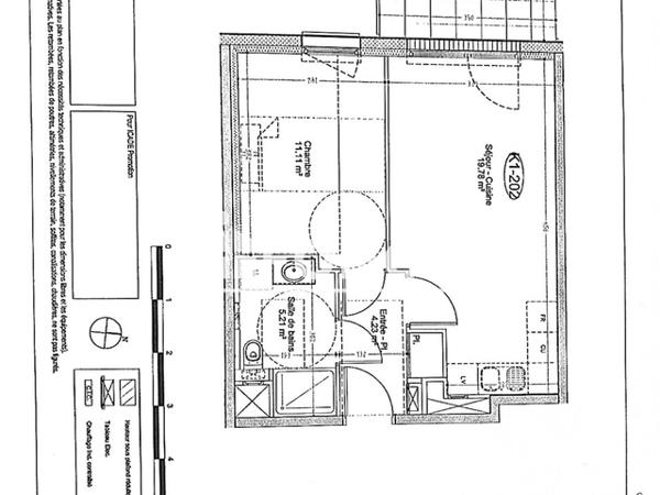 Location Appartement 2 pièces 40.33 m² - AVENUE DE BOUFFLERS Laxou 54520