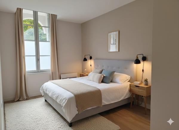 Bagnères-de-Luchon (31110) Appartement T4 de 79 m² centre de Bagnères de Luchon avec terrasse en RDC