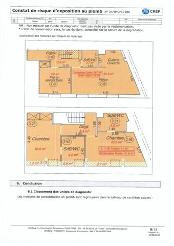 Appartement duplex 4 pièces – 74 m² – Dernier étage –