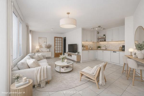 Appartement duplex 4 pièces – 74 m² – Dernier étage –