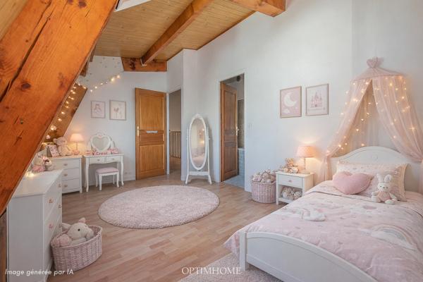 Appartement duplex 4 pièces – 74 m² – Dernier étage –