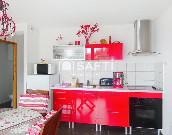 Appartement T2 au calme avec jardin et vue dégagée