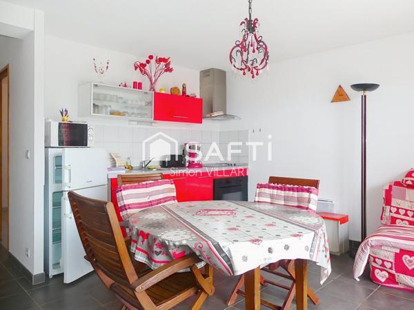Appartement T2 au calme avec jardin et vue dégagée