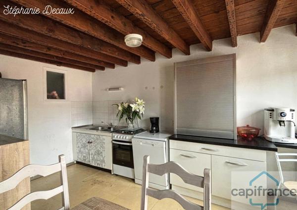 🏡 MAISON DE VILLE À VENDRE – HIRSON CENTRE (02500) – GARAGE 40 m² – 2 CHAMBRES