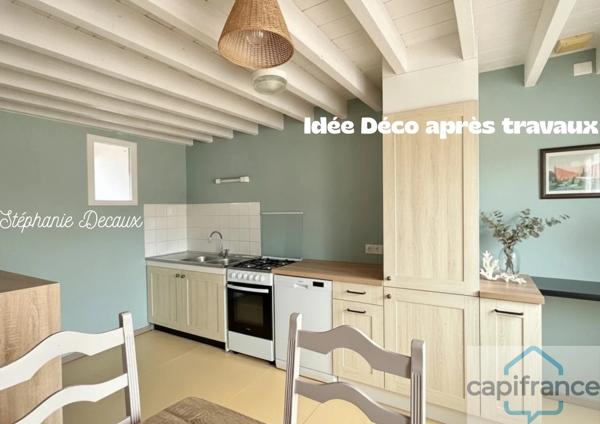 🏡 MAISON DE VILLE À VENDRE – HIRSON CENTRE (02500) – GARAGE 40 m² – 2 CHAMBRES