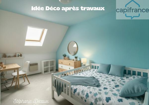 🏡 MAISON DE VILLE À VENDRE – HIRSON CENTRE (02500) – GARAGE 40 m² – 2 CHAMBRES