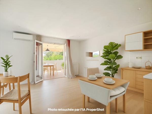 Castelnau-le-Lez (34170) Résidence fermée, sécurisée et arborée T2 avec parking et terrasse.