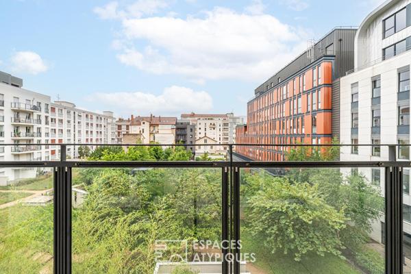 Bel appartement avec balcon quartier de Confluence