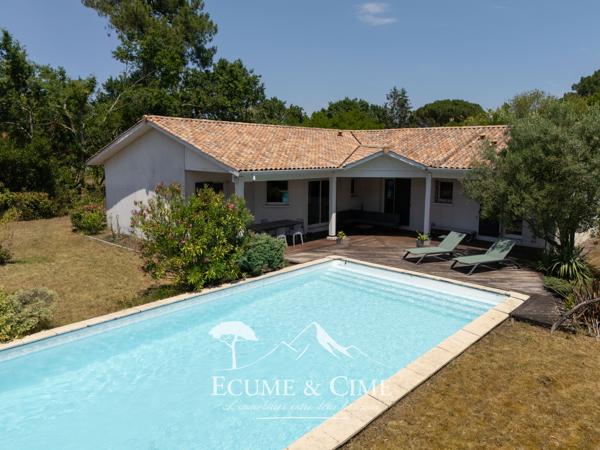 Maison au calme avec grand terrain, piscine et garage