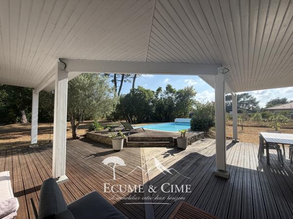 Maison au calme avec grand terrain, piscine et garage