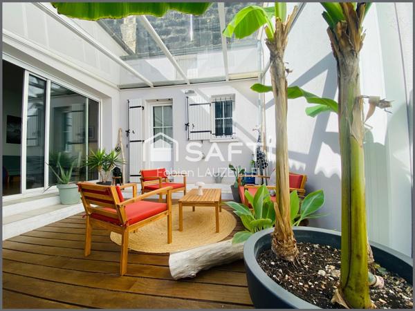 CHARMANTE ECHOPPE LUMINEUSE EN PARFAIT ETAT / 66m2 / DEUX CHAMBRES / GRANDE TERRASSE / CAVE / CLIM !