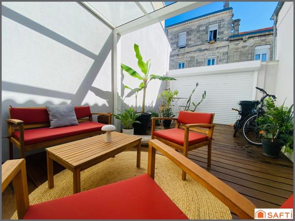CHARMANTE ECHOPPE LUMINEUSE EN PARFAIT ETAT / 66m2 / DEUX CHAMBRES / GRANDE TERRASSE / CAVE / CLIM !