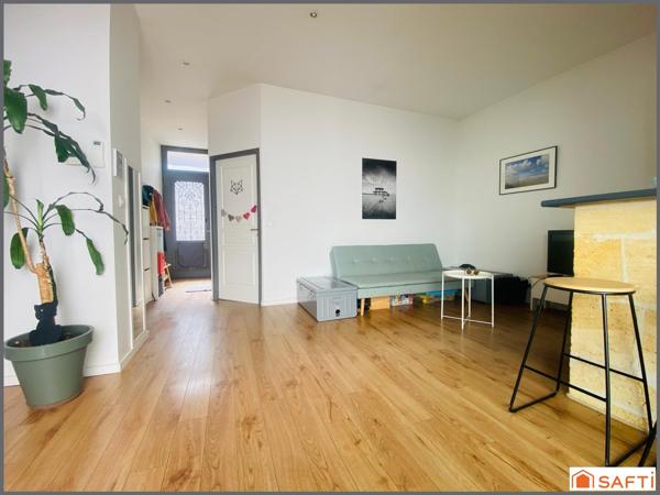 CHARMANTE ECHOPPE LUMINEUSE EN PARFAIT ETAT / 66m2 / DEUX CHAMBRES / GRANDE TERRASSE / CAVE / CLIM !