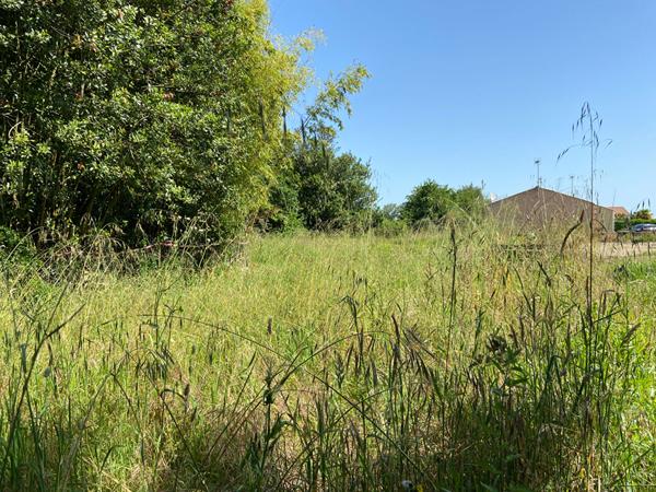 Terrain viabilisé d'environ 809 m2